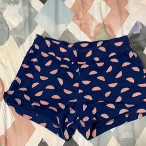 Watermelon booty shorts